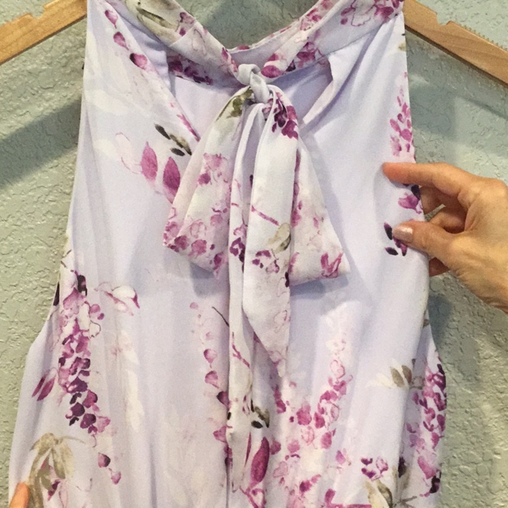 Lilac Halter Dress. WhiteHouseBlackMarket.